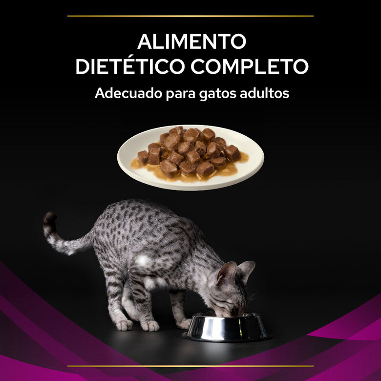 10 saquetas x 85 g Pro Plan Veterinary Diets St/Ox Urinary Frango em Molho Saquetas para gatos – Multipack,  Imagem número 4 10 saquetas x 85 g Pro Plan Veterinary Diets St/Ox Urinary Frango em Molho Saquetas para gatos – Multipack, , large Imagem número 4